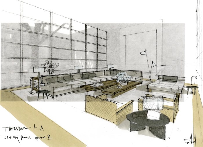 House drawing sketch simple dream angle plan