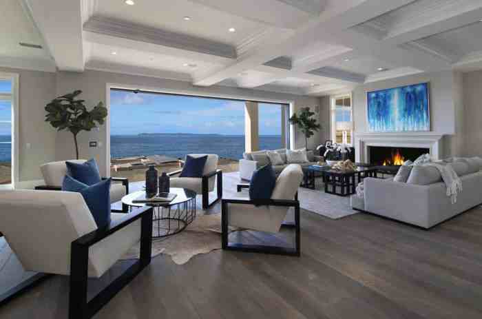 Contemporary beach house interior design