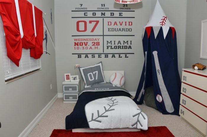 Boston red sox bedroom decor