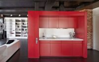 Red kitchen ideas decorating stunning decor colors